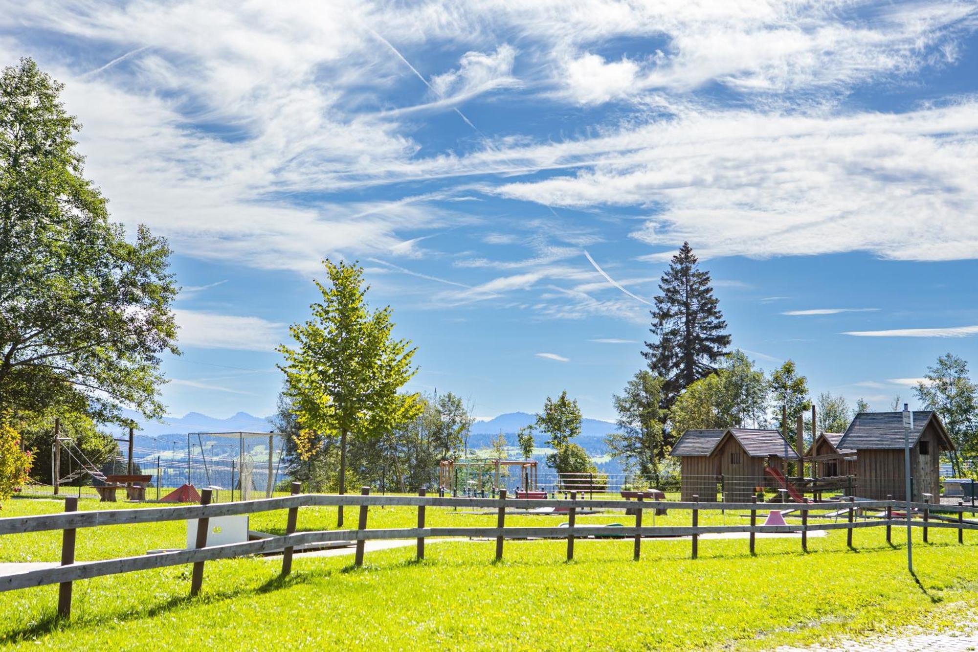 Relax - Blue Mit Pool Und Sauna Scheidegg Exterior foto